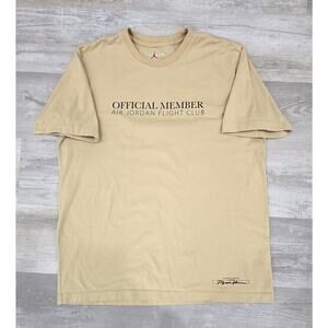 Air Jordan Flight Club Shirt Mens Large NBA Basketball Nike Michael Jordan Tee